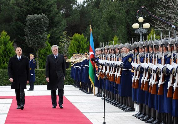 Baku 8.2.2013. - Predsednik Nikolić u zvaničnoj poseti Azerbejdžanu.